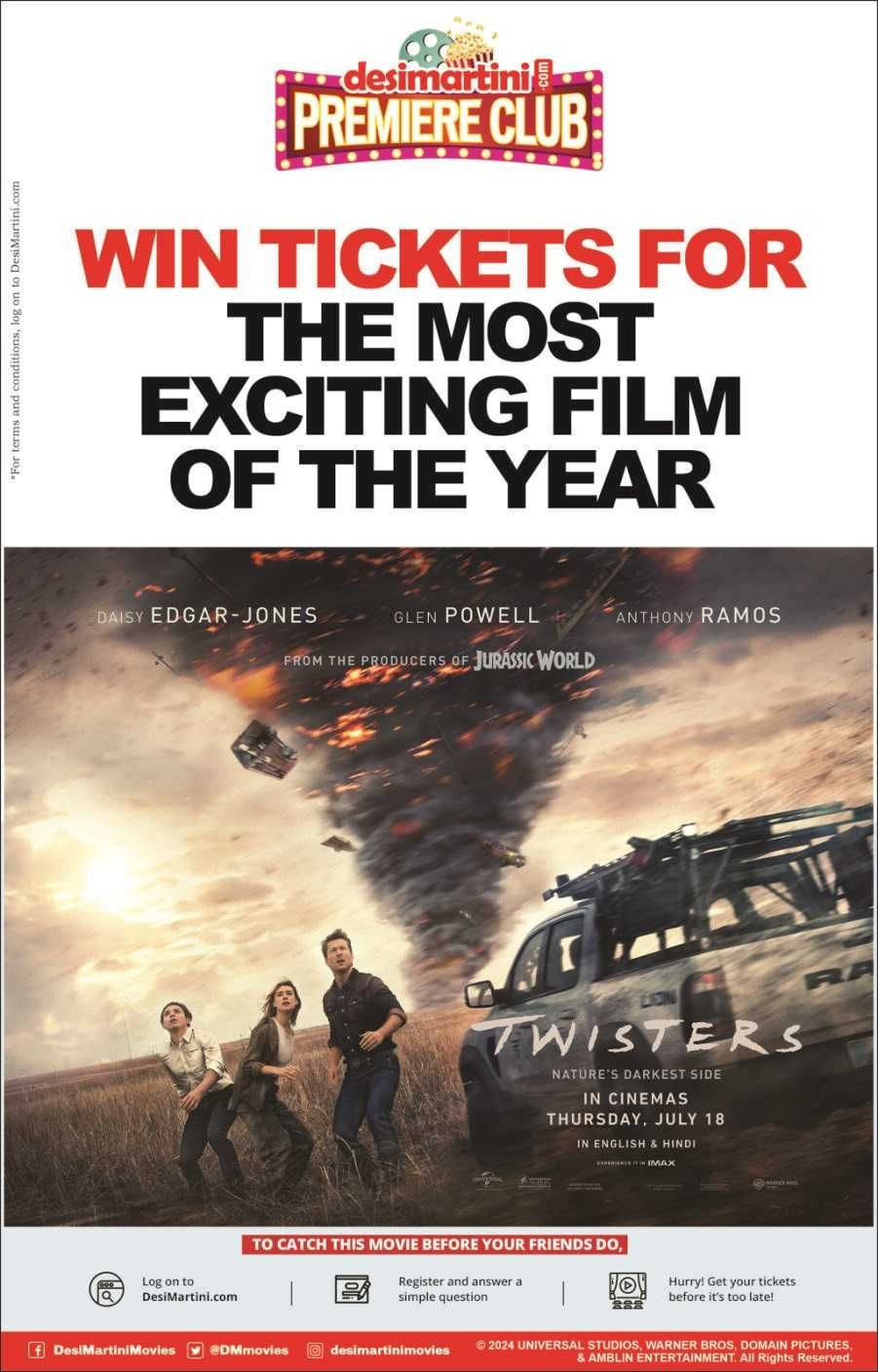 Twisters Movie Image